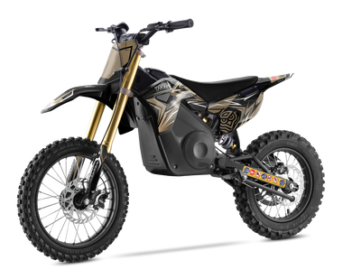 TAKANI 1300W electric pit bike for kids, this MIDI e-powered bike is the perfect beginner bike for those looking to get into motocross and dirt biking.