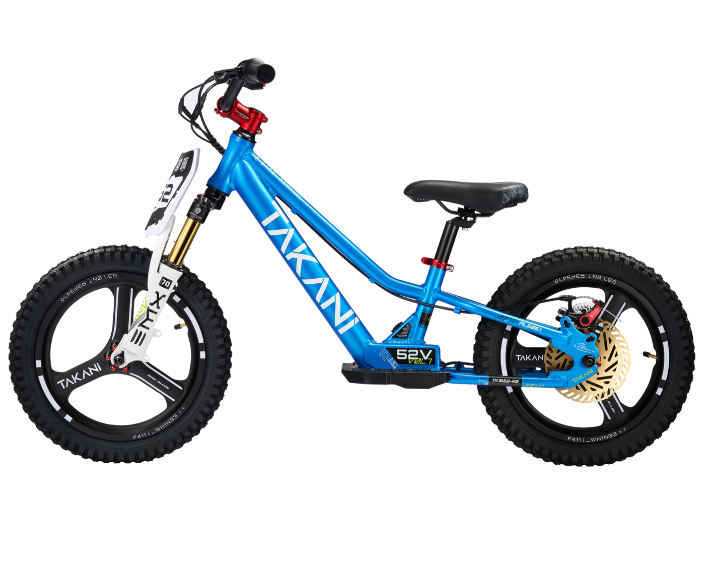 350W TAKANI  Electric Balance Bike 16'' - TK1652-RS Matte Blue