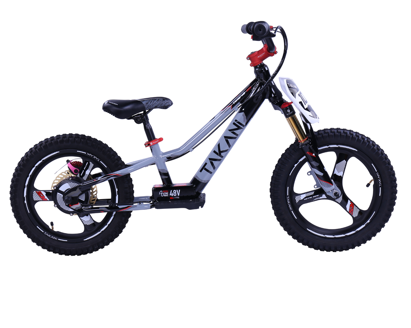 350W TAKANI  Electric Balance Bike 16'' TK1648-RS - ash grey