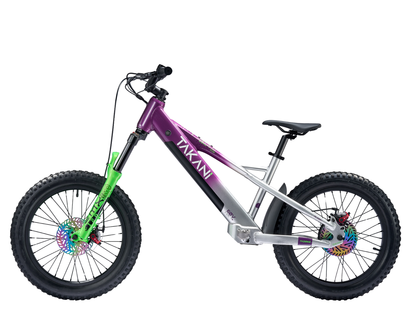 TAKANI Electric Balance Bike 20'' - TK2060 Plum Silver