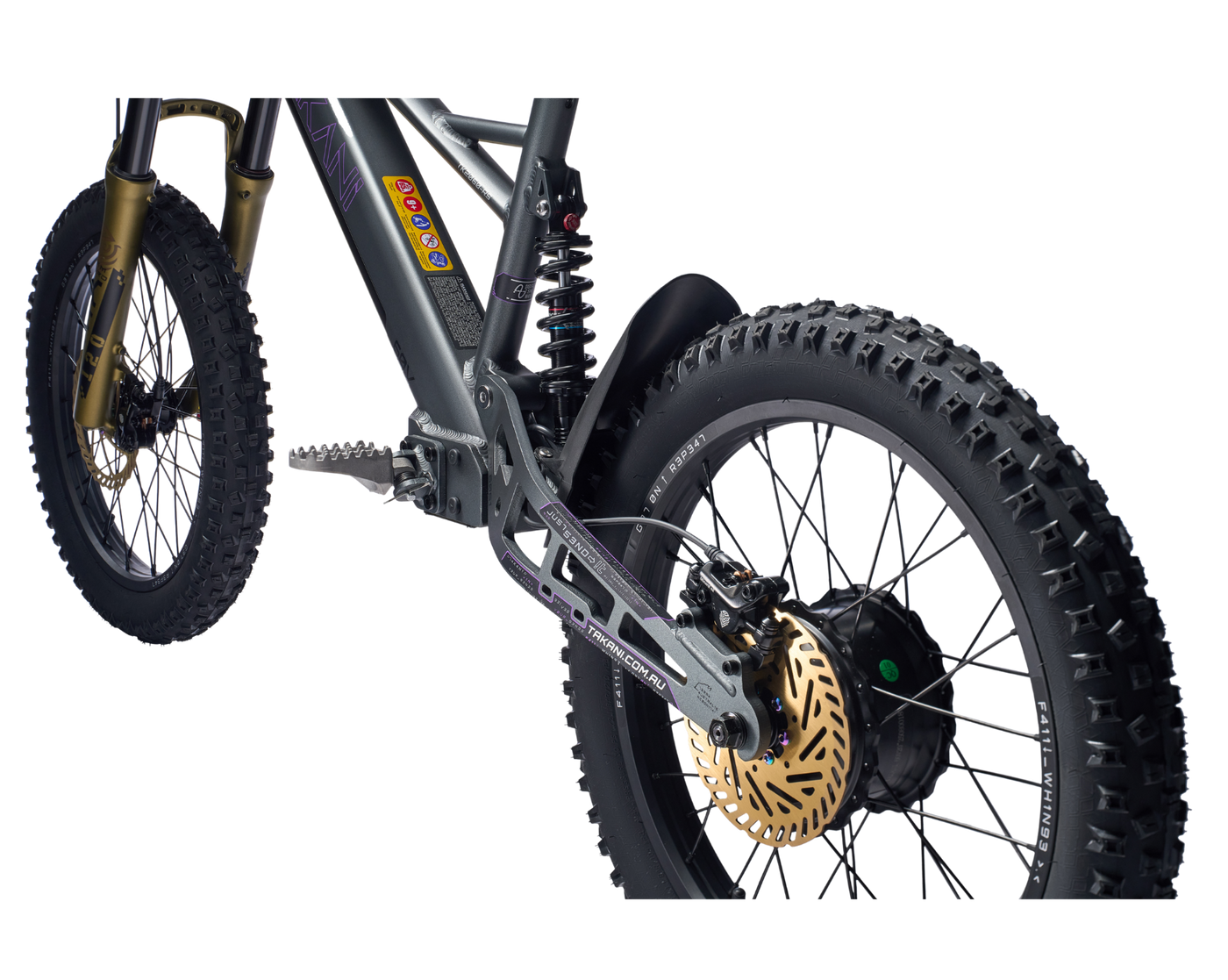 TAKANI Electric Balance Bike 20'' - TK2060-RS Matte charcoal