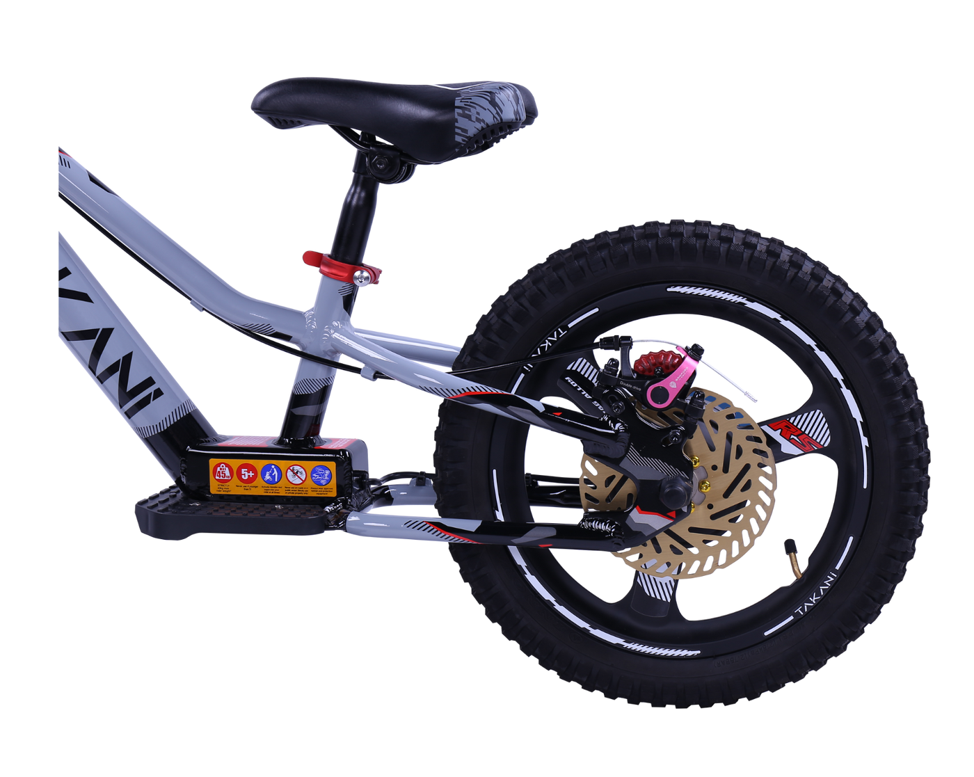 350W TAKANI  Electric Balance Bike 16'' TK1648-RS - ash grey