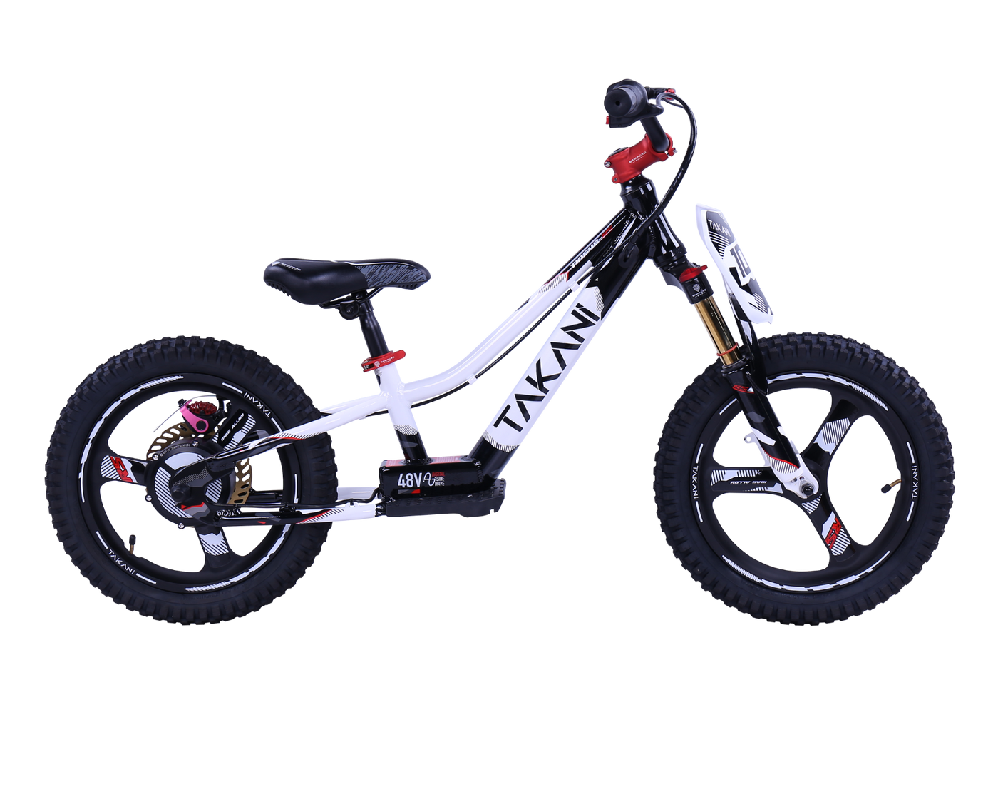 350W TAKANI Electric Balance Bike 16'' - TK1648-RS - crisp white