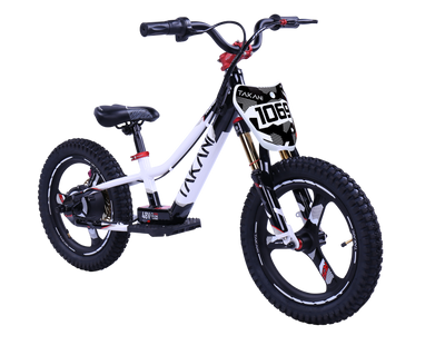 350W TAKANI Electric Balance Bike 16'' - TK1648-RS - Crisp White