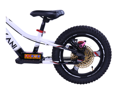 350W TAKANI Electric Balance Bike 16'' - TK1648-RS - Crisp White