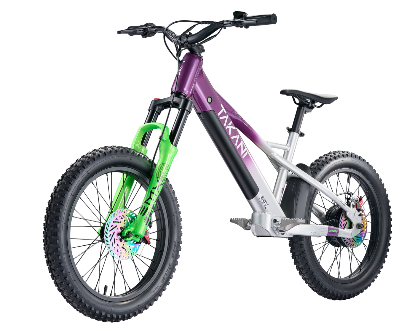 TAKANI Electric Balance Bike 20'' - TK2060 Plum Silver