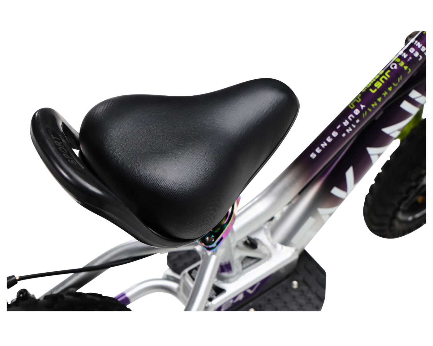 Takani Electric Balance Bike 12'' - TK1224-RS Plum Silver