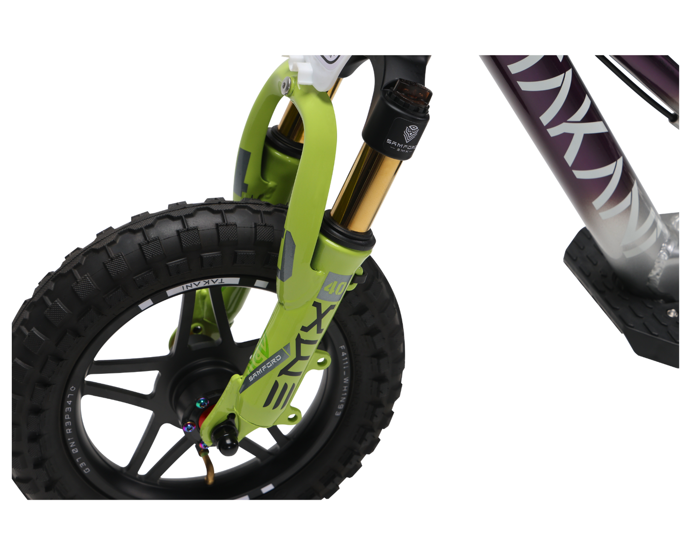 Takani Electric Balance Bike 12'' - TK1224-RS Plum Silver
