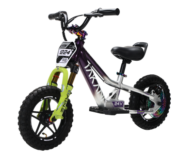 Takani Electric Balance Bike 12'' - TK1224-RS Plum Silver
