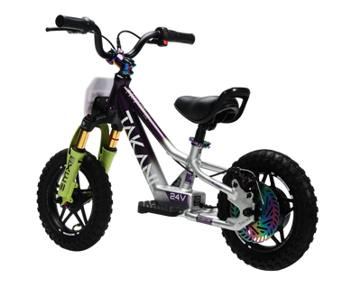 Takani Electric Balance Bike 12'' - TK1224-RS Plum Silver
