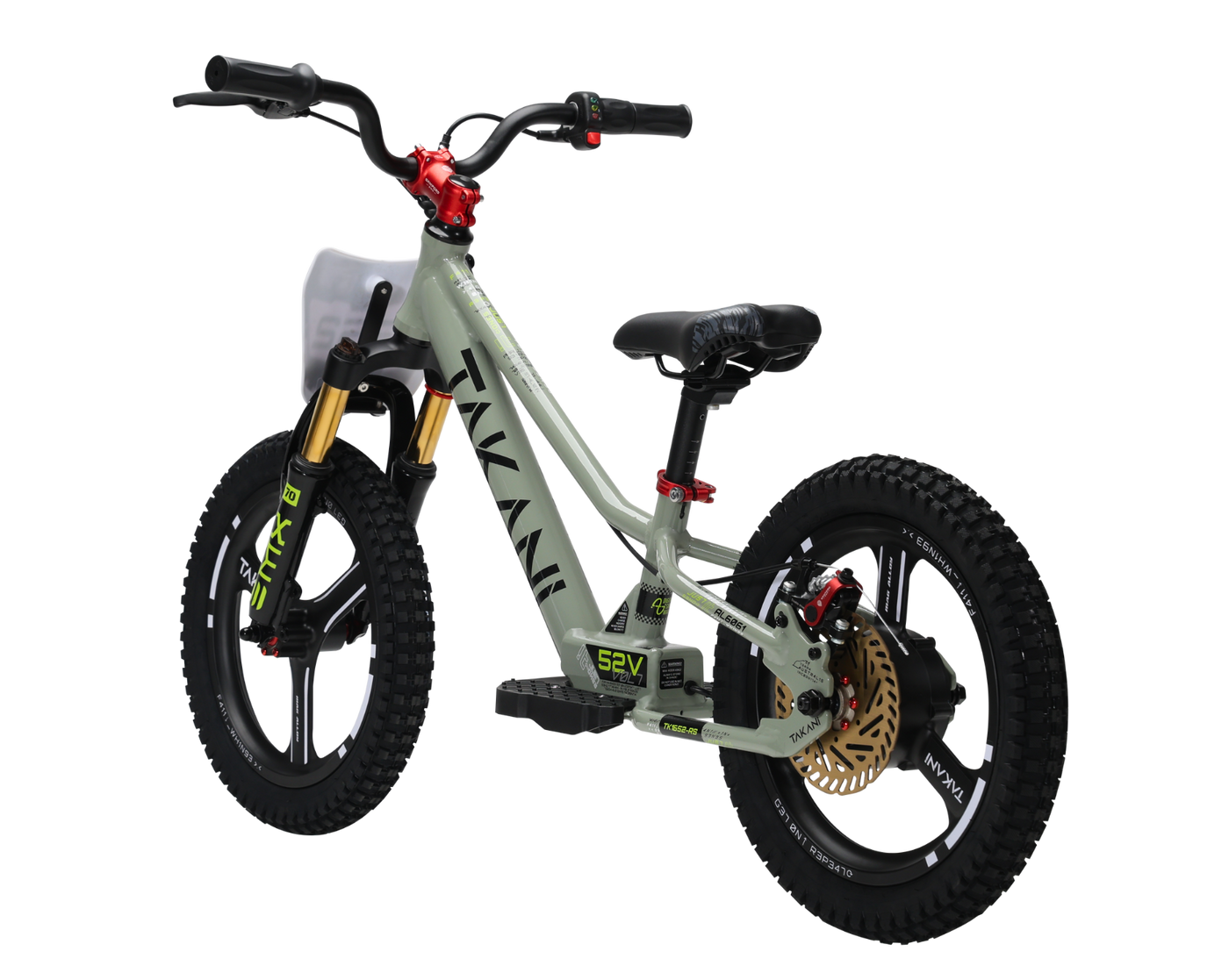 350W TAKANI  Electric Balance Bike 16'' - TK1652-RS Flat Grey