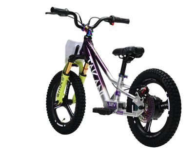 350W TAKANI  Electric Balance Bike 16'' - TK1652-RS Plum Silver
