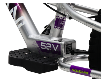 350W TAKANI  Electric Balance Bike 16'' - TK1652-RS Plum Silver