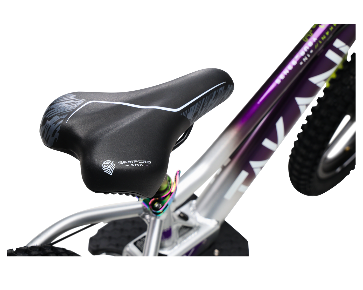 350W TAKANI  Electric Balance Bike 16'' - TK1652-RS Plum Silver