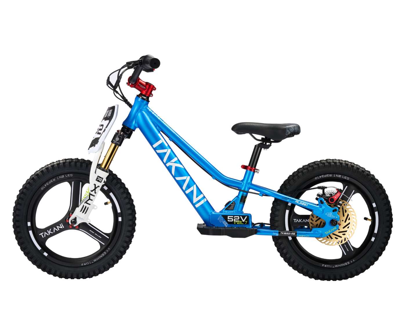 350W TAKANI  Electric Balance Bike 16'' - TK1652-RS Matte Blue