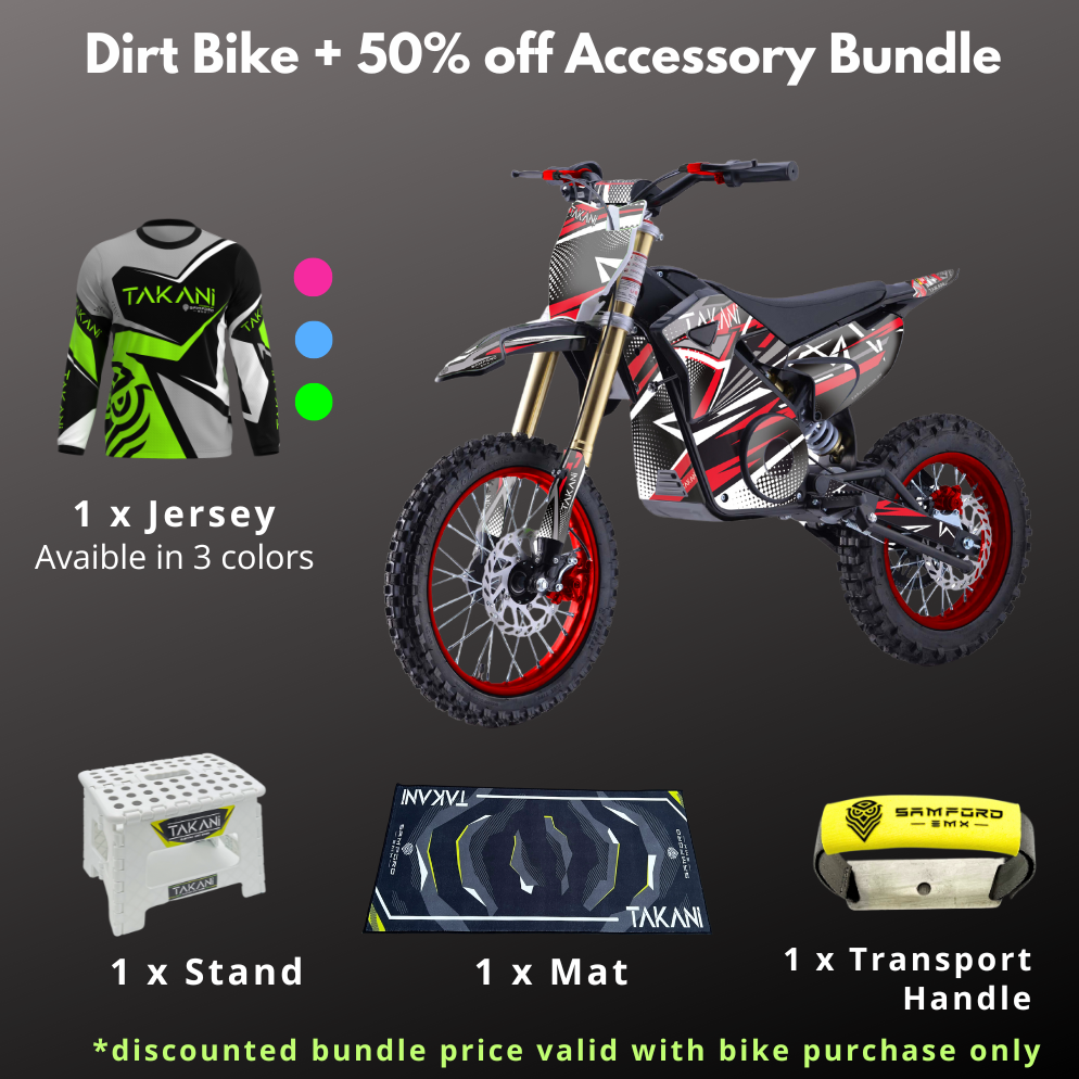 Electric Dirt Bike Bundle - BIKE + 50% OFF ACCESSORIES