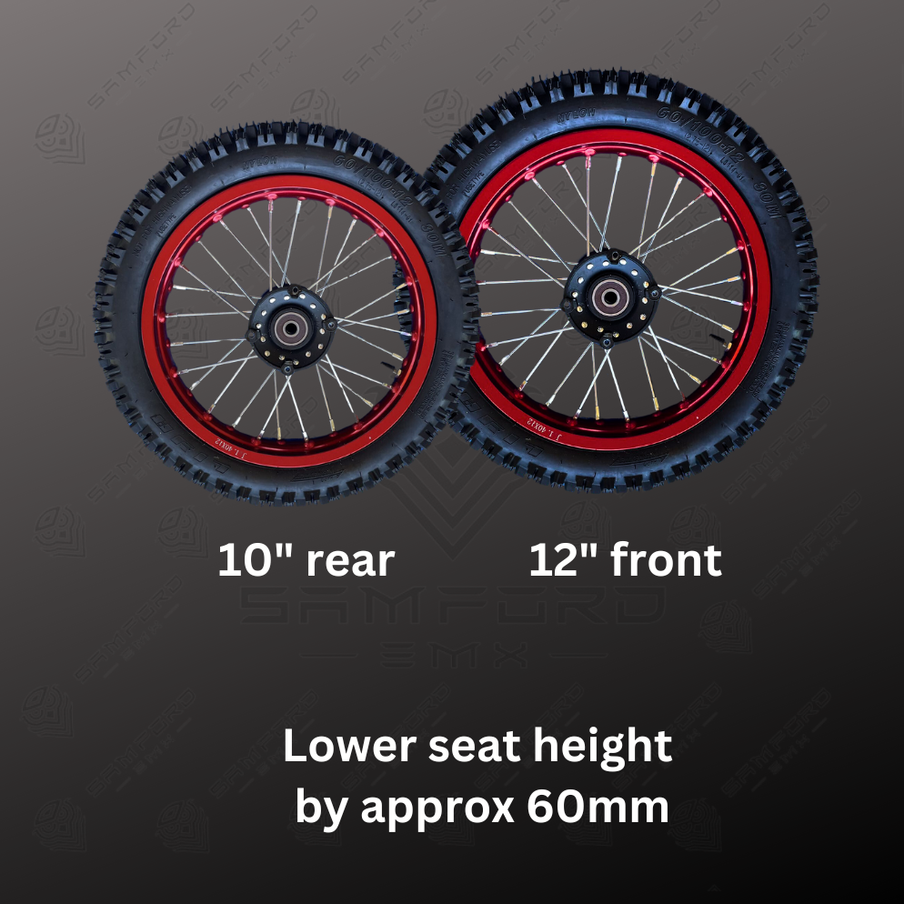 Smaller Wheel Set 12"/10"